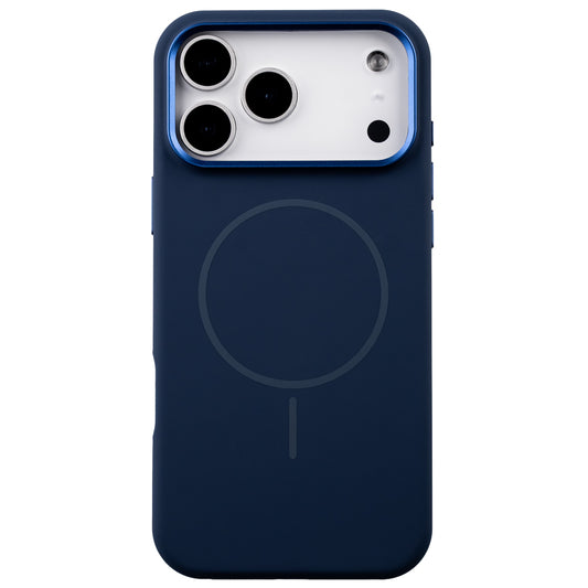 Apple iPhone 17 Pro Max Style Magsafe Telefon Kılıfı Lacivert