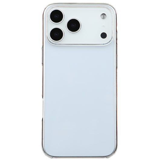 iPhone 17 Pro Düz Şeffaf Telefon Kılıfı