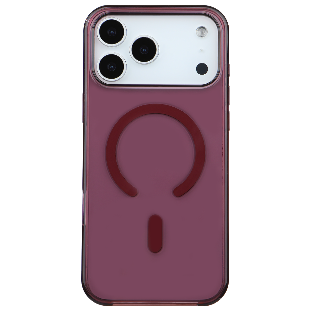 iPhone 18 Pro Magsafeli Vişne Telefon Kılıfı