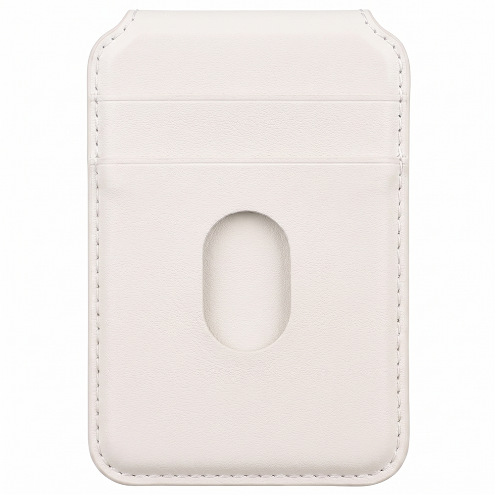 MagSafe Uyumlu Katlanabilir Cüzdan ve Kartlık Beyaz