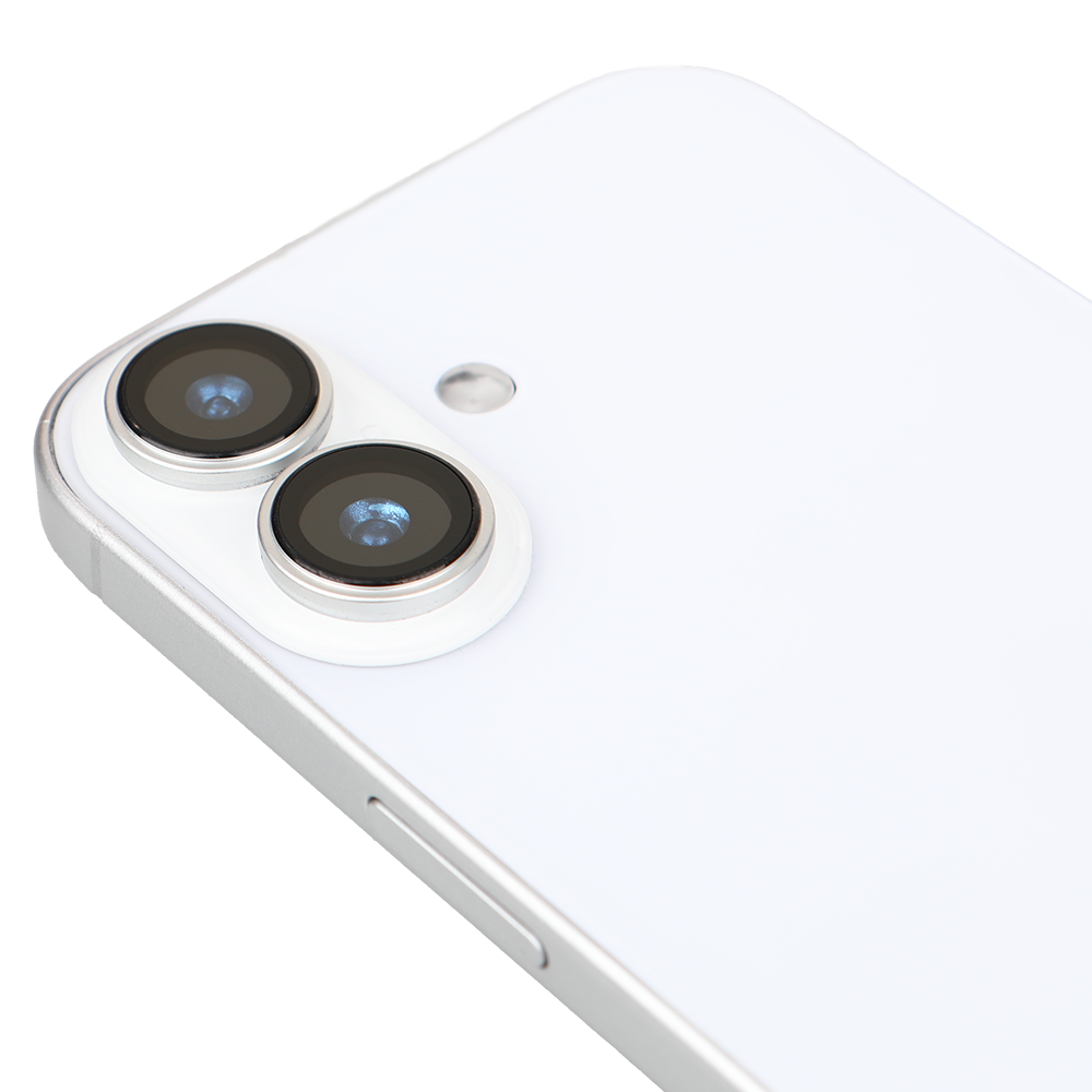 iPhone 17 Kamera Koruyucu Ring Silver