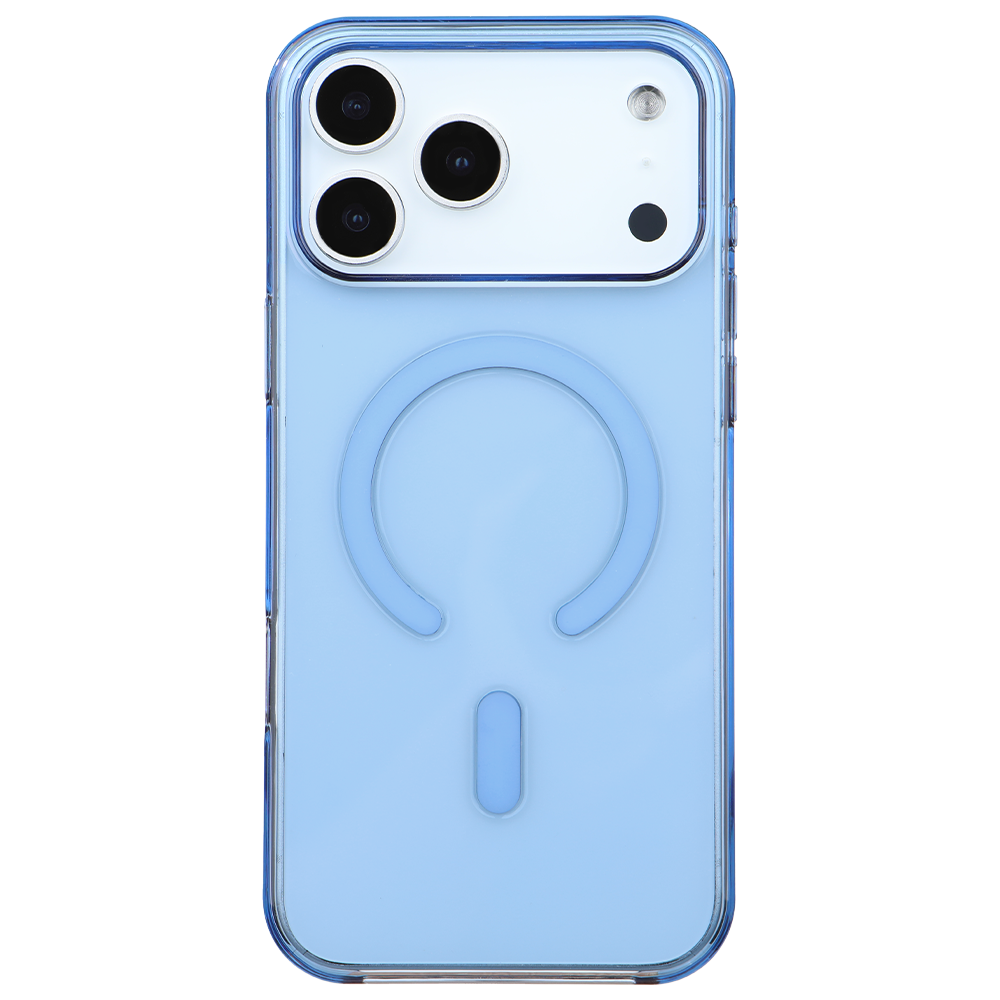 iPhone 18 Pro Magsafeli Mavi Telefon Kılıfı