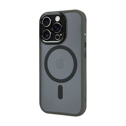 Apple iPhone 15 Pro Max Kamera Korumalı Focus Siyah Magsafe