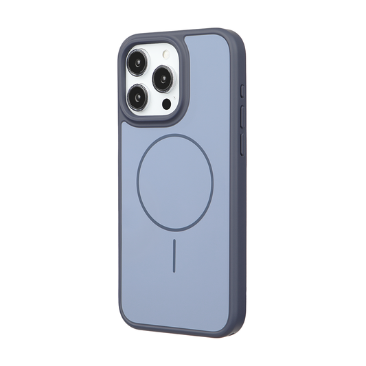 iPhone 15 Pro Max Neva Magsafe Telefon Kılıfı Mavi