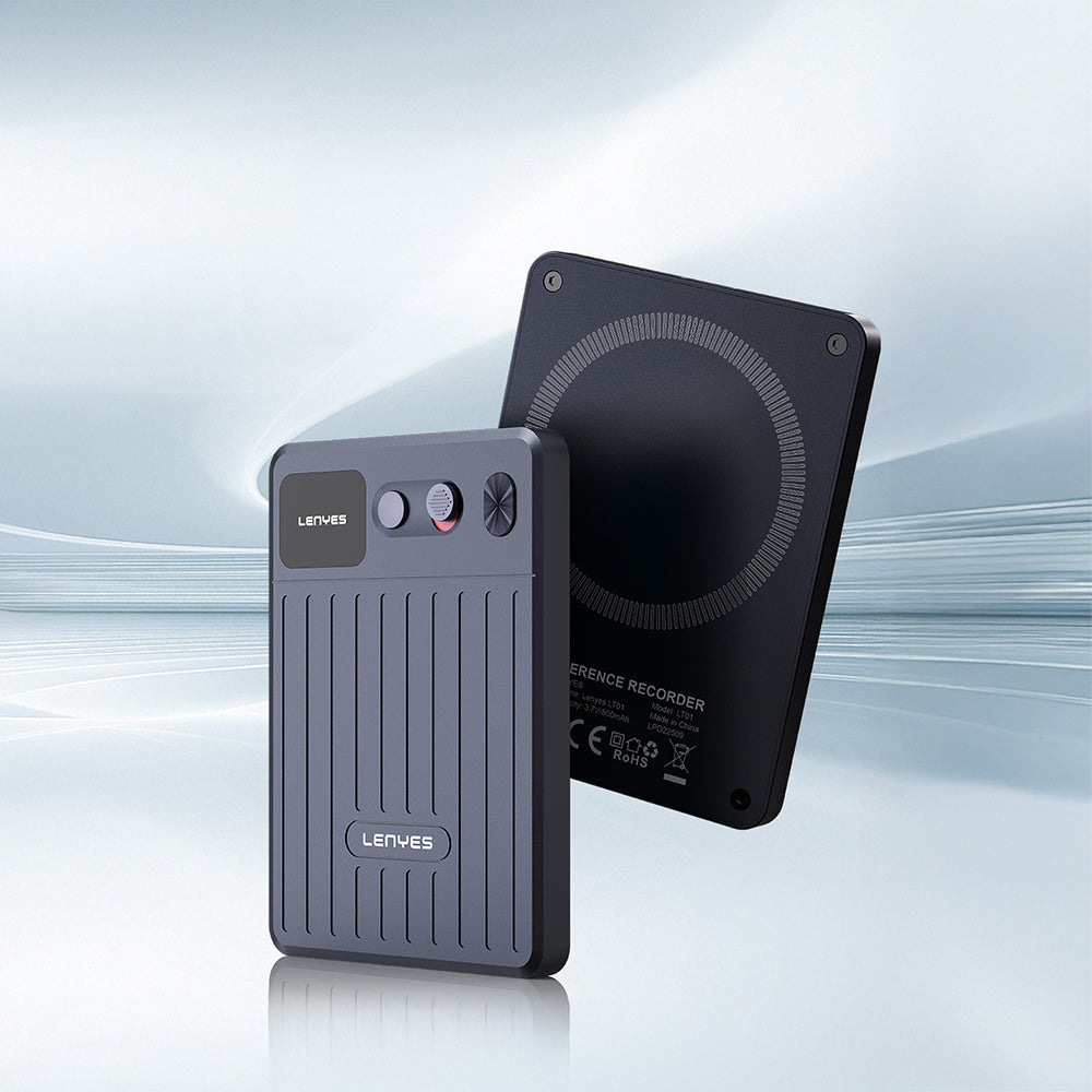 Lenyes LT01 AI Smart Recorder - Yapay Zeka Destekli Ses Kayıt ve Çeviri Cihazı