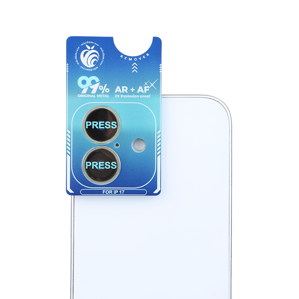 iPhone 17 Kamera Koruyucu Ring Light Green
