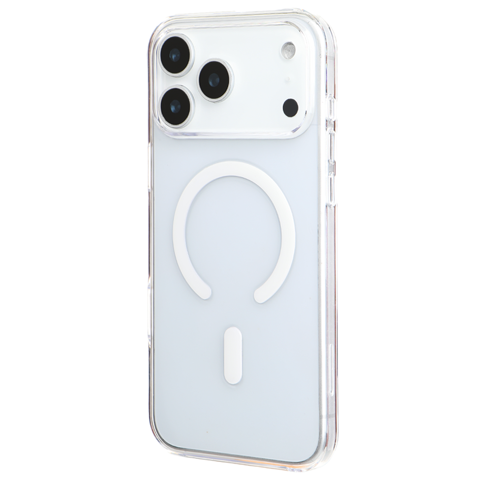 iPhone 18 Pro Magsafeli Şeffaf Telefon Kılıfı