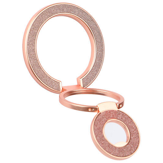 Universal 3 Kademeli Katlanabilir MagSafe Telefon Standı Rose Gold