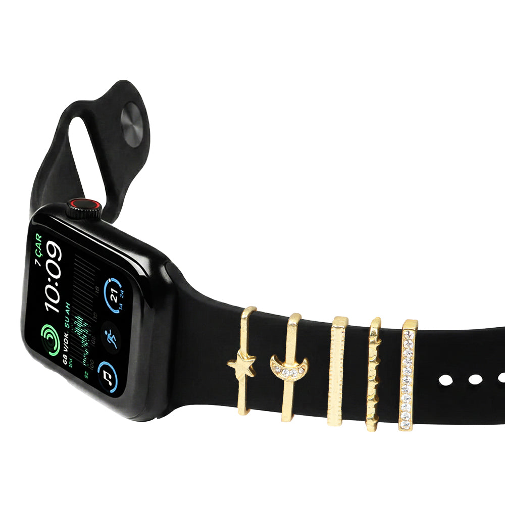 Apple Watch Charm Star Moon Kordon Aksesuarı