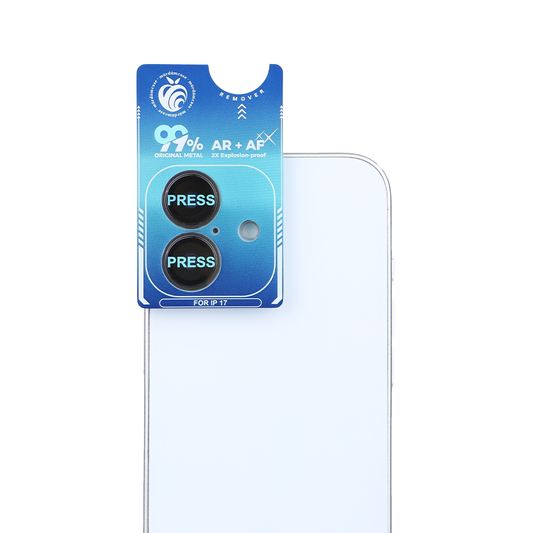 iPhone 17 Kamera Koruyucu Ring Black