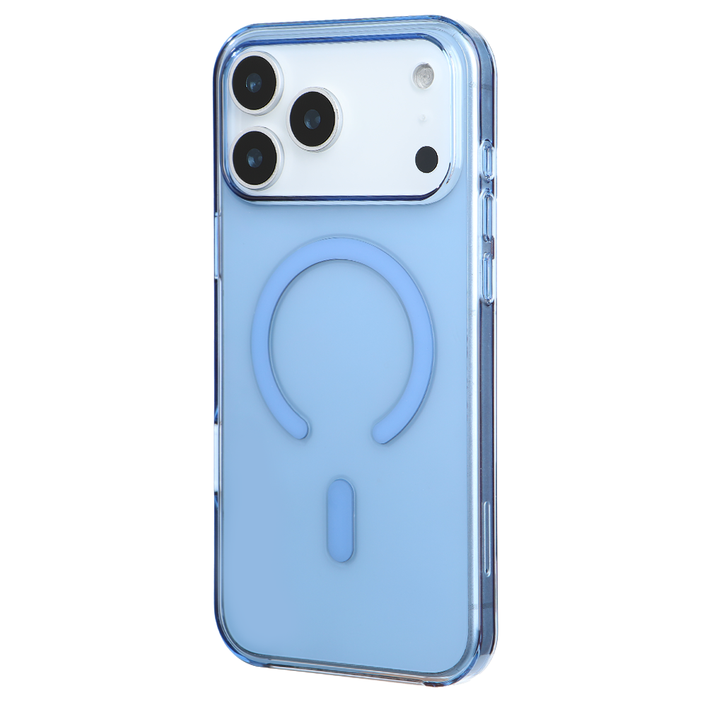 iPhone 17 Pro Magsafeli Mavi Telefon Kılıfı