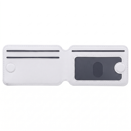 MagSafe Uyumlu Katlanabilir Cüzdan ve Kartlık Beyaz