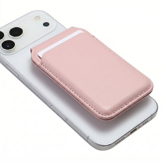 Fonksiyonel Premium Magsafe Kartlık Pembe