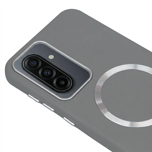 Samsung A57 Solid Magsafe Telefon Kılıfı Gri