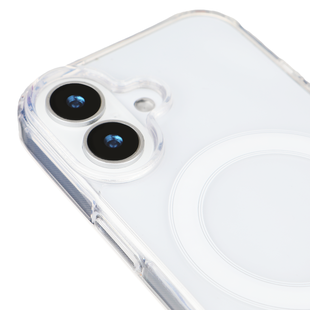 iPhone 16 Plus Magsafeli Şeffaf Telefon Kılıfı