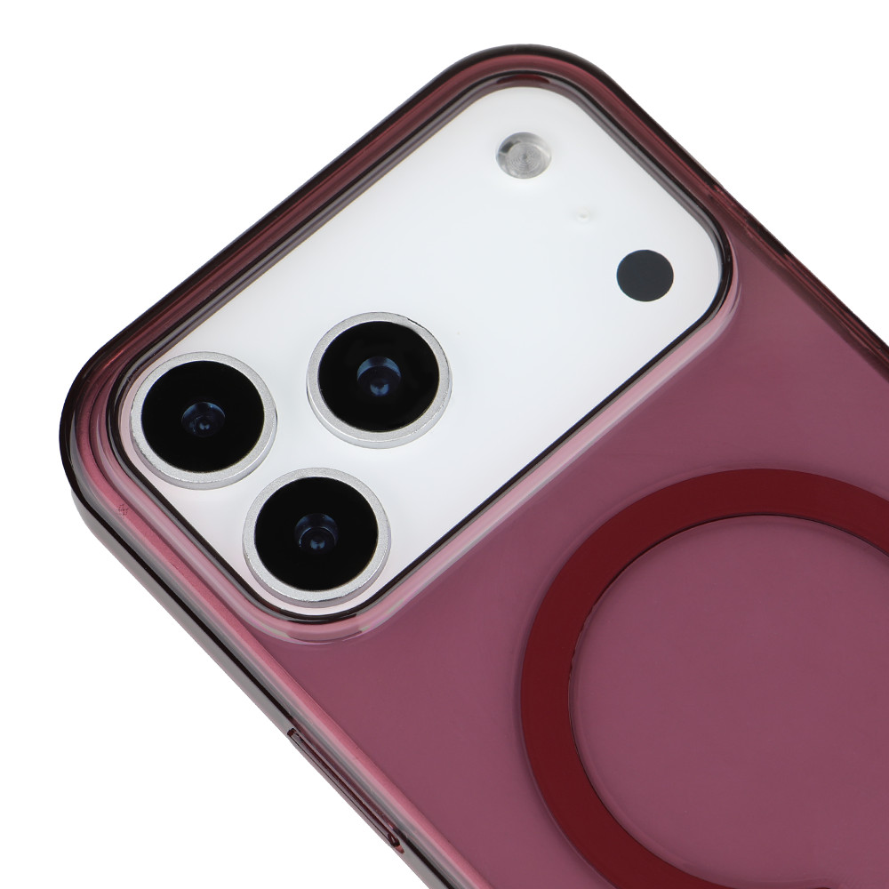 iPhone 17 Pro Magsafeli Vişne Telefon Kılıfı