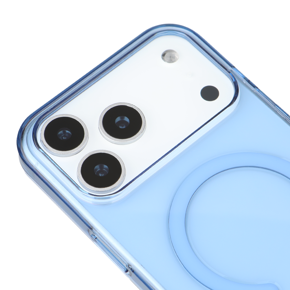 iPhone 17 Pro Magsafeli Mavi Telefon Kılıfı