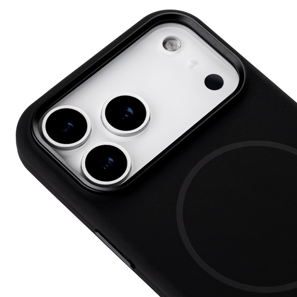 Apple iPhone 17 Pro Max Style Magsafe Telefon Kılıfı Siyah