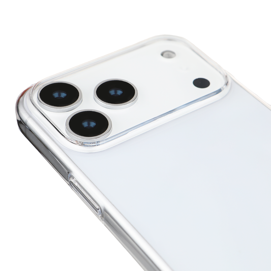 iPhone 17 Pro Düz Şeffaf Telefon Kılıfı