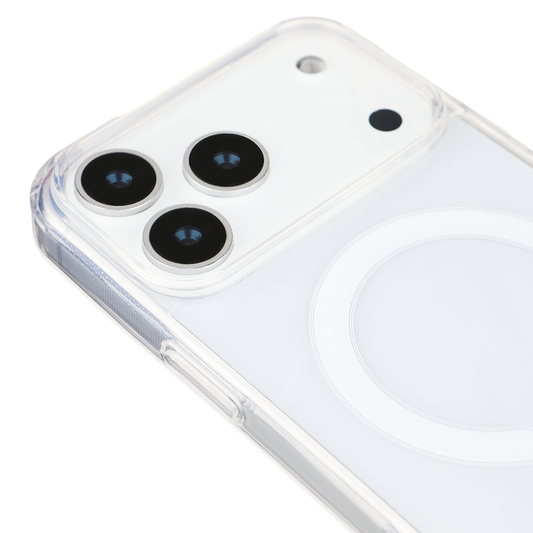 iPhone 17 Pro Magsafeli Şeffaf Telefon Kılıfı