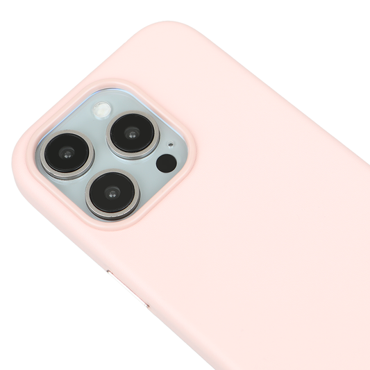 iPhone 16 Pro Gizli Magsafeli Vegan Deri Telefon Kılıfı - Pembe