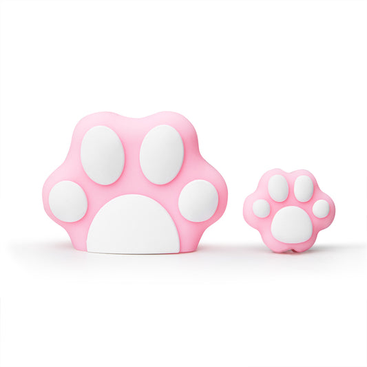 Şarj Başlığı ve Kablo Koruyucu 4 lü Set Pembe Pati