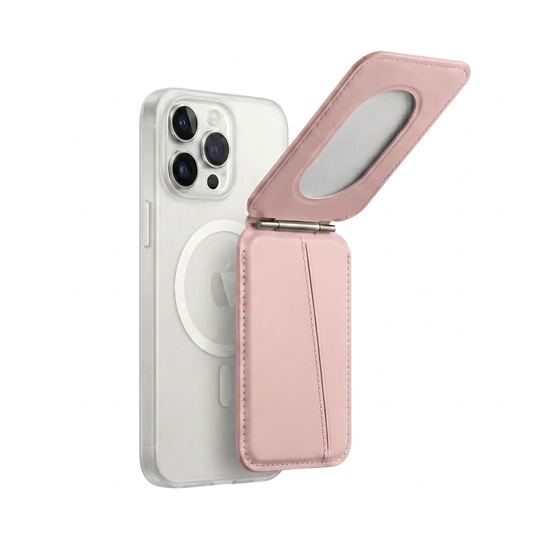 Fonksiyonel Premium Magsafe Kartlık Pembe