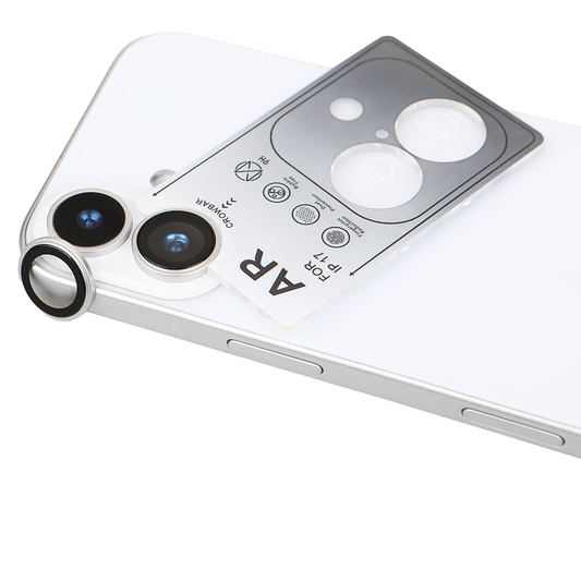 iPhone 17 Kamera Koruyucu Ring Silver