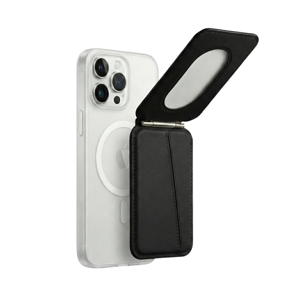 Fonksiyonel Premium Magsafe Kartlık Siyah