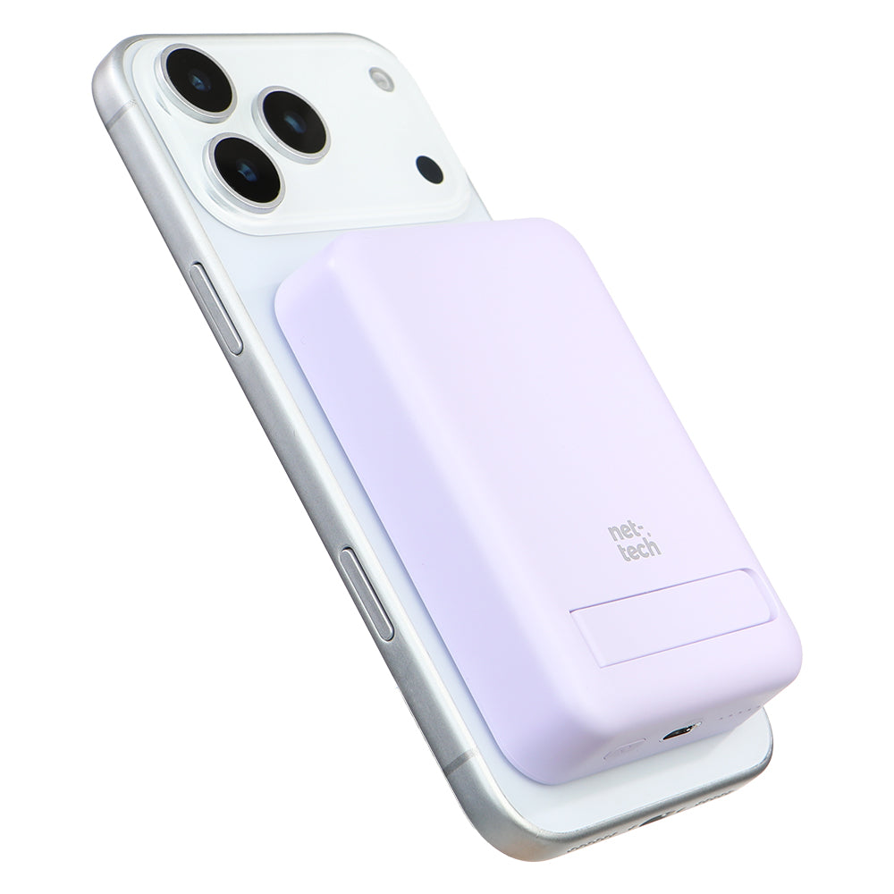 Nettech 10.000 mAh Standlı MagSafe Uyumlu Powerbank