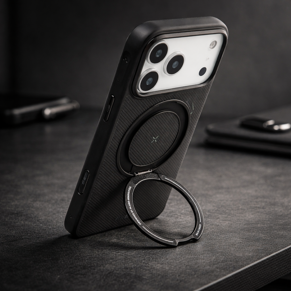 Apple iPhone 17 Pro Armor Aramid Yapıda Magsafe Ultra Premium Telefon Kılıfı