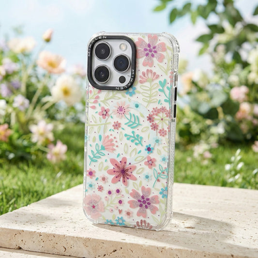Apple iPhone 16 Pro Max Mikalen Magsafe Çiçekli Telefon Kılıfı