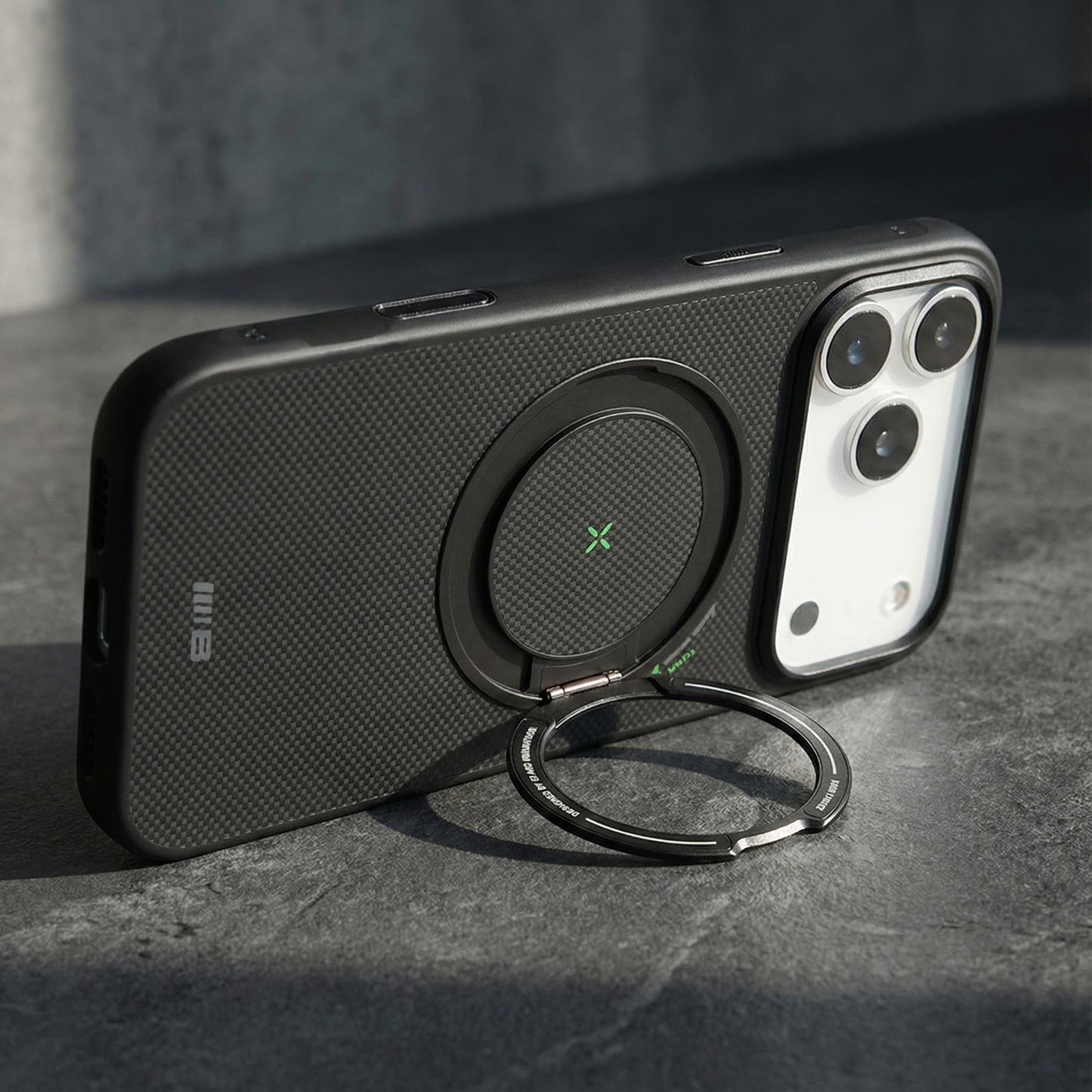 Apple iPhone 17 Pro Armor Aramid Yapıda Magsafe Ultra Premium Telefon Kılıfı