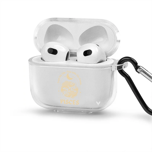 Apple AirPods 4 Burçlar Pisces Astrology Şeffaf Kılıf