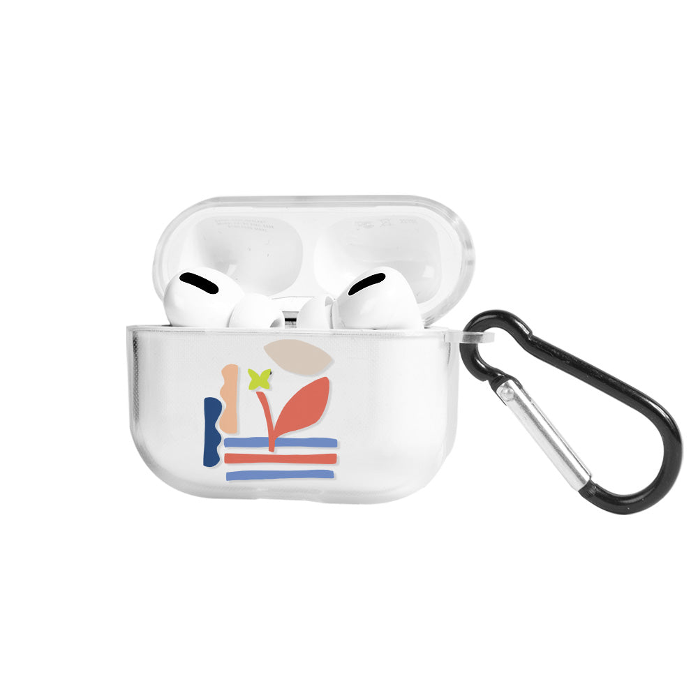Apple AirPods Pro Leaf Şeffaf Kılıfı