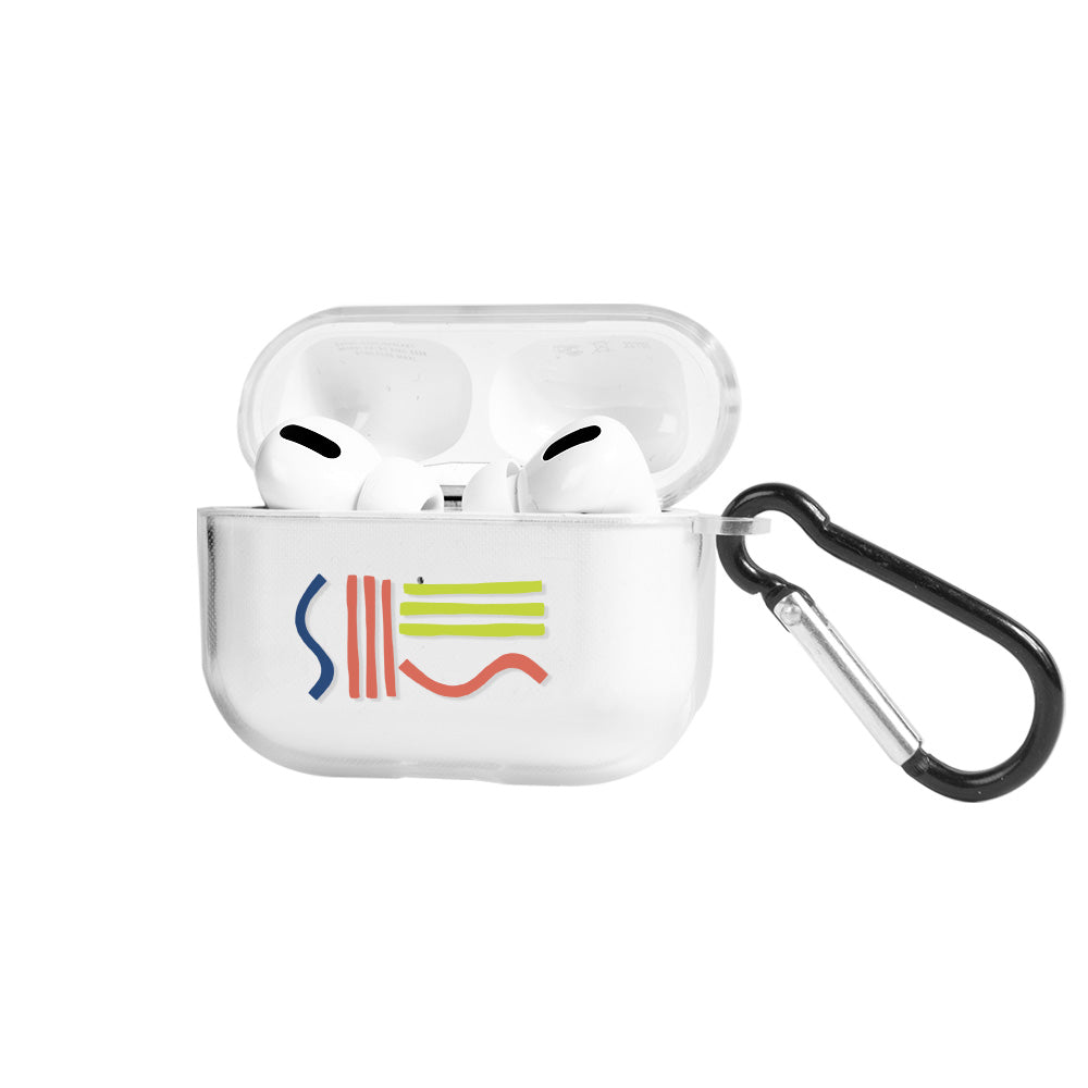 Apple AirPods Pro 3 Shape Şeffaf Kılıfı