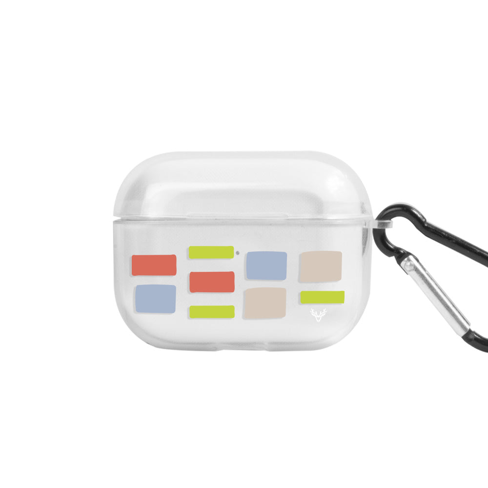 Apple AirPods Pro Shapes Şeffaf Kılıfı