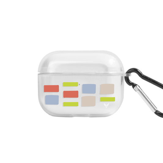 Apple AirPods Pro Shapes Şeffaf Kılıfı