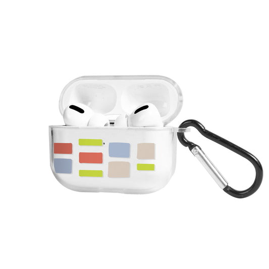 Apple AirPods Pro 3 Shapes Şeffaf Kılıfı