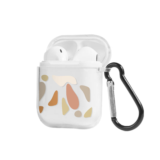 Apple AirPods Benekli Şeffaf Kılıfı