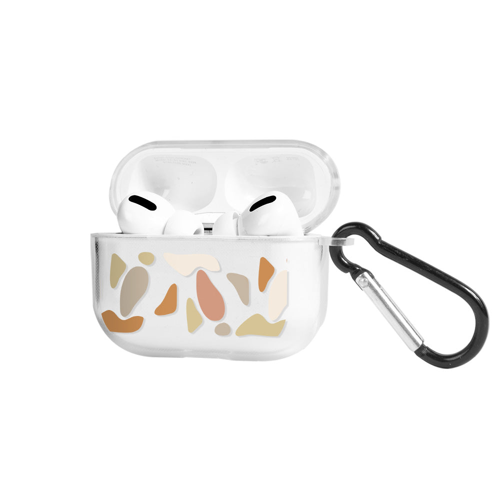Apple AirPods Pro 3 Benekli Şeffaf Kılıfı
