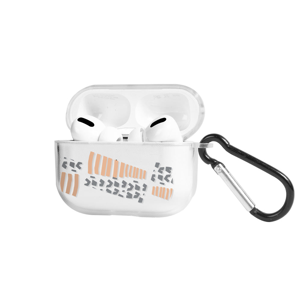 Apple AirPods Pro Lines Şeffaf Kılıfı