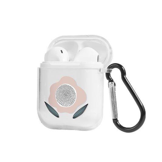 Apple AirPods Ayçiçeği Şeffaf Kılıfı