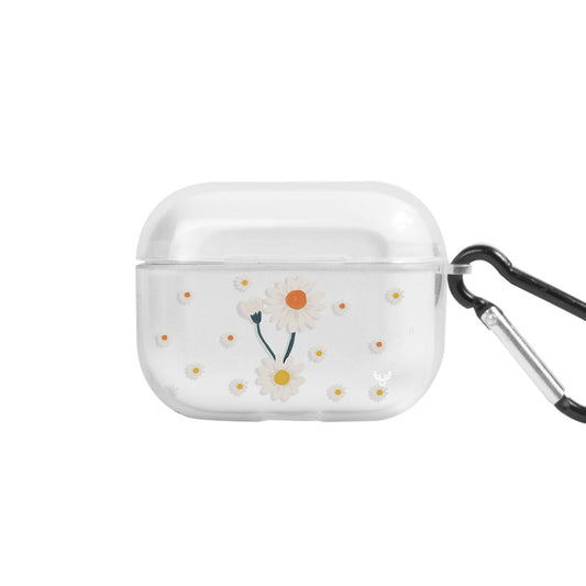 Apple AirPods Pro 3 Papatya Şeffaf Kılıfı
