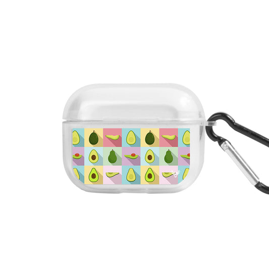 Apple AirPods Pro Avocados Şeffaf Kılıfı