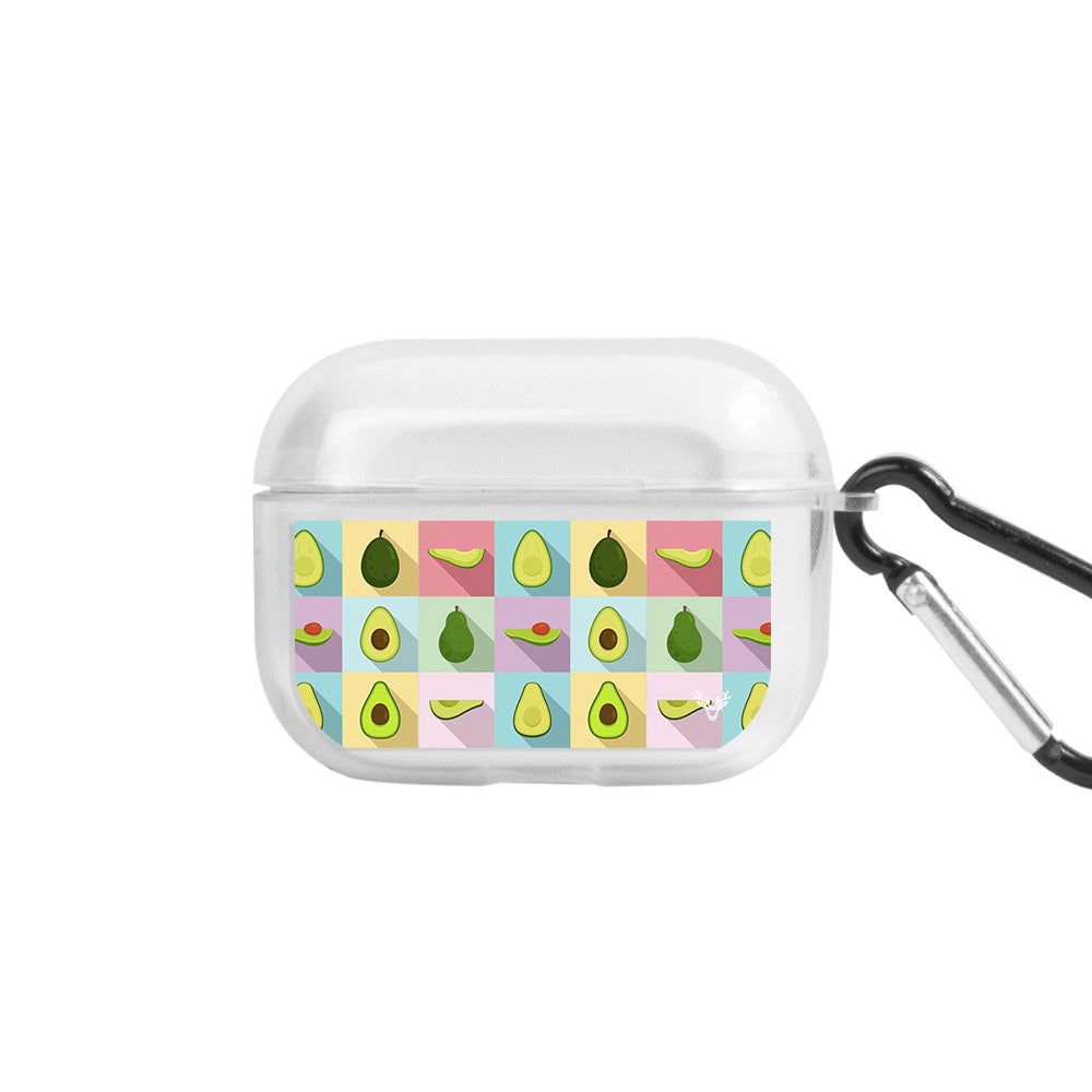 Apple AirPods Pro 3 Avocados Şeffaf Kılıfı