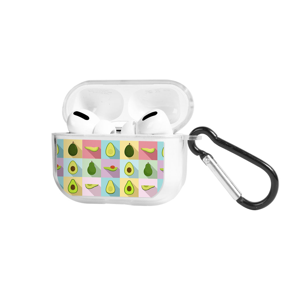 Apple AirPods Pro Avocados Şeffaf Kılıfı