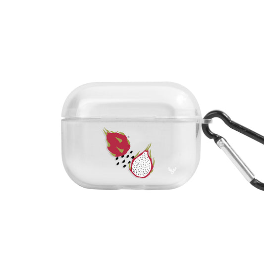 Apple AirPods Pro Ejder Meyvesi Şeffaf Kılıfı
