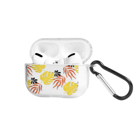 Apple AirPods Pro 3 Yellowed Leaves Şeffaf Kılıfı