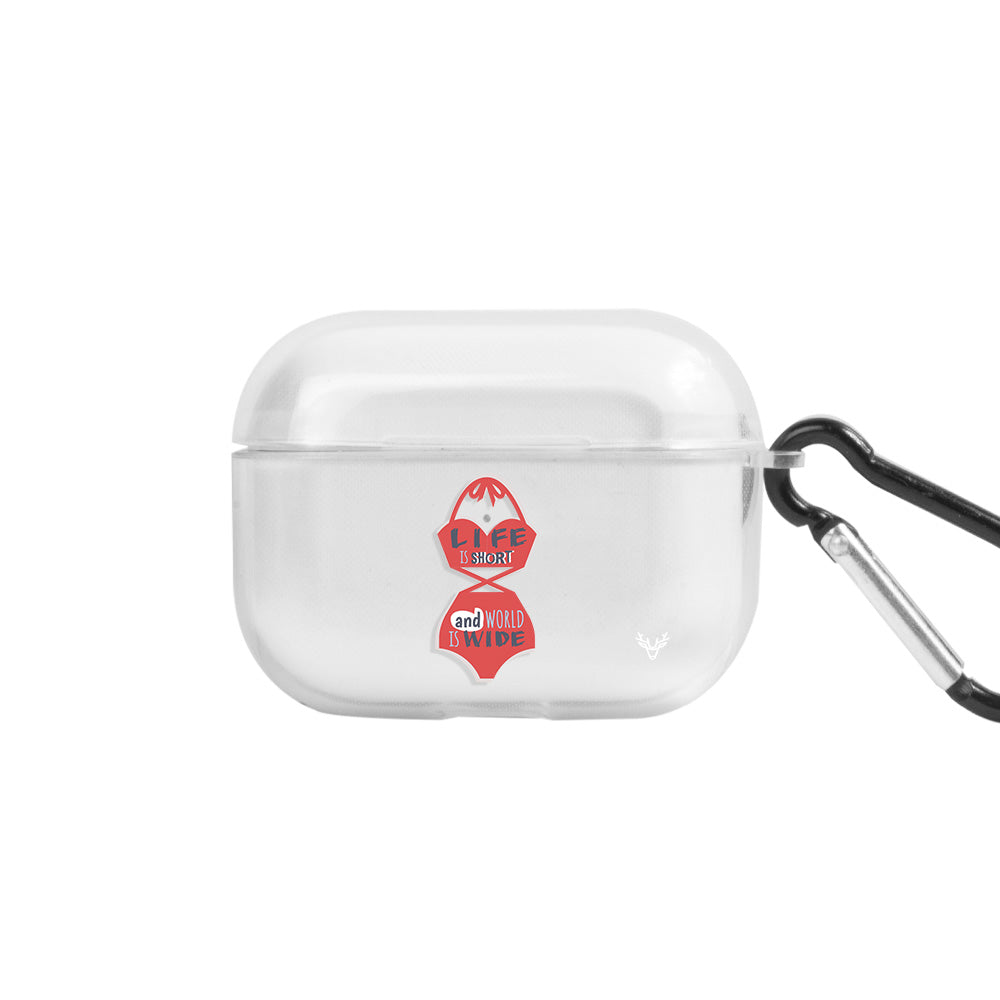 Apple AirPods Pro Short Life Şeffaf Kılıfı